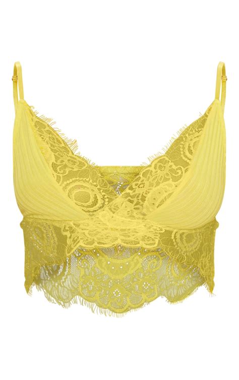 devi in lingerie|devi's yellow lace bra.